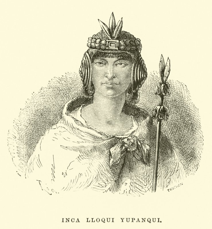 Inka Lloqui Yupanqui Lloqui Yupanqui alkotó: Edouard Riou