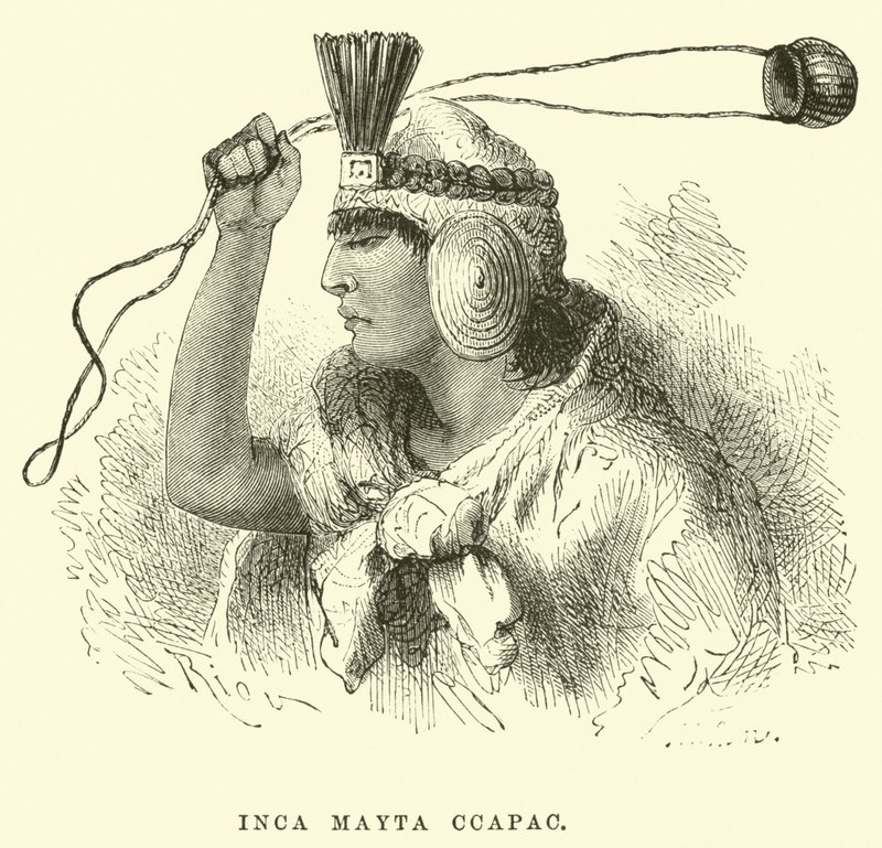 Inka Mayta Ccapac alkotó: Edouard Riou