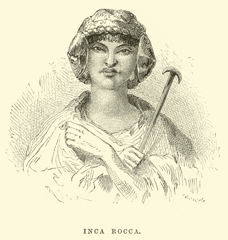 Inka Rocca alkotó: Edouard Riou
