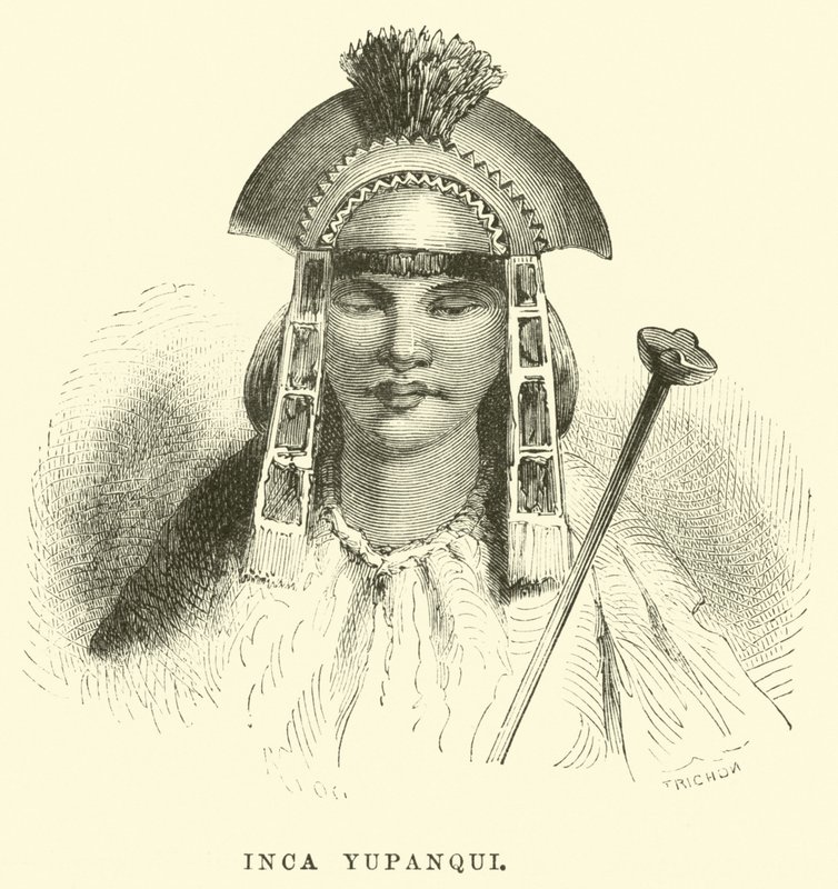 Inka Yupanqui alkotó: Edouard Riou
