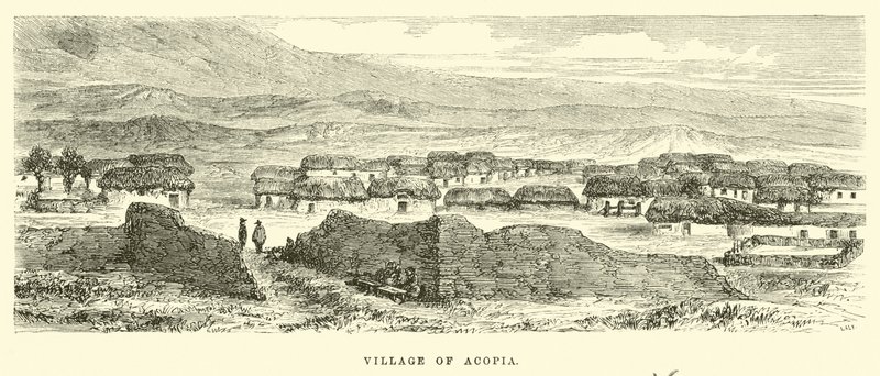 Acopia falu alkotó: Edouard Riou