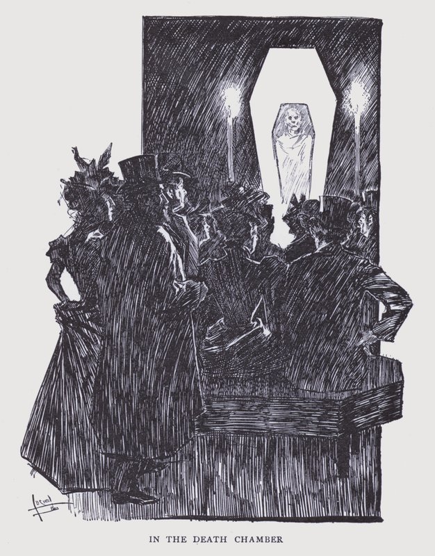 Bohém Párizs: A siralomházban (litográfia) alkotó: Edouard Alfred (1875 1954) Cucuel
