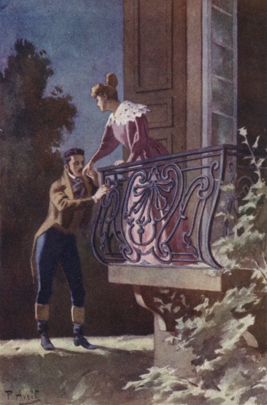 Ott találtam őt, a kezét az erkélyem egyik sarkán nyugtatva alkotó: Edouard Henri Avril
