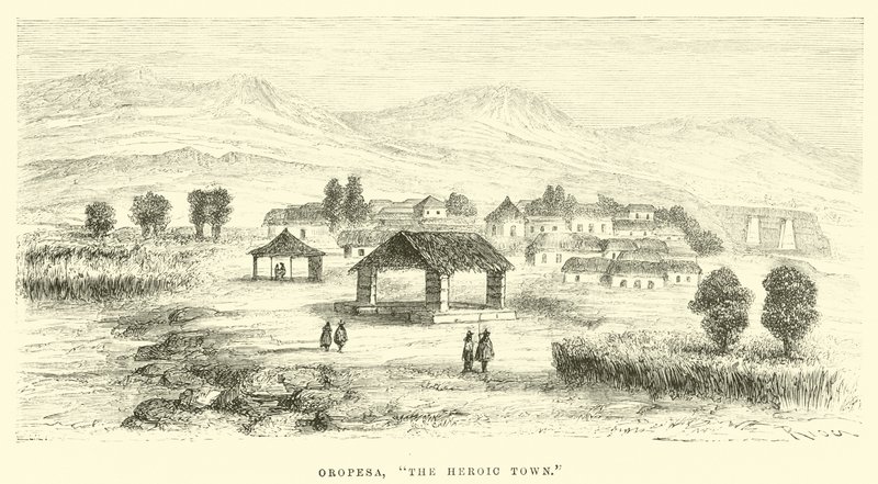 Oropesa, A hősi város alkotó: Edouard Riou