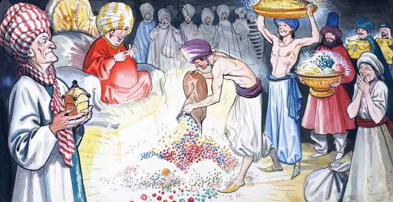 Aladdin alkotó: Eduardo Teixeira Coelho