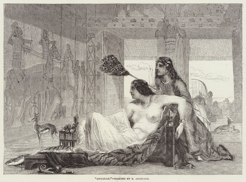 Aholibah alkotó: Edward A. Armitage