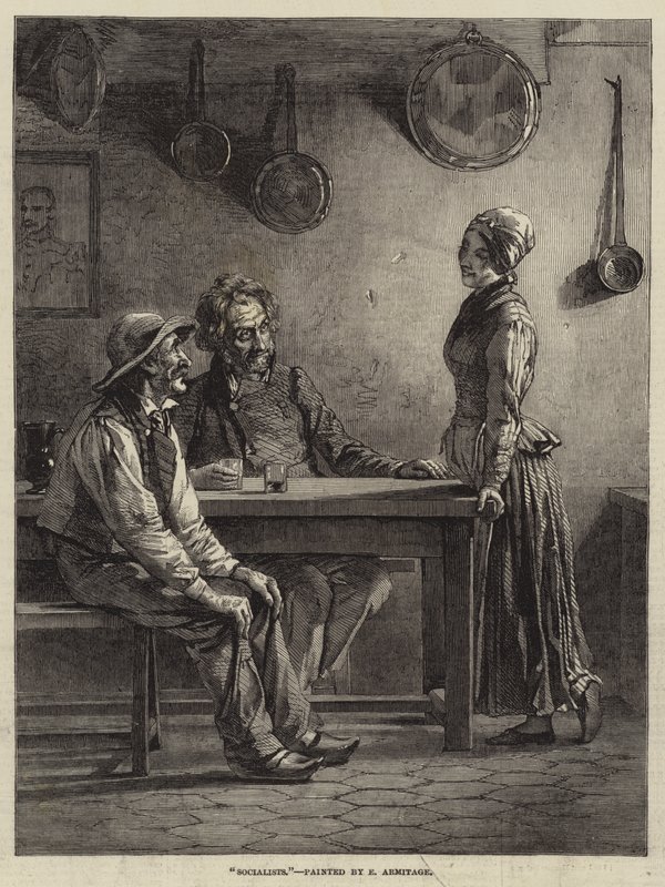 Szocialisták alkotó: Edward A. Armitage