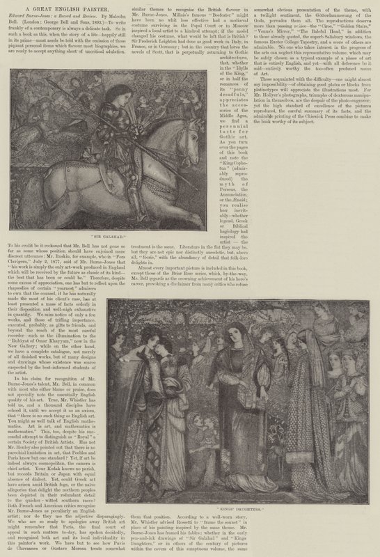 Burne-Jones úr, ARA, az Új Galériában alkotó: Edward Burne Jones