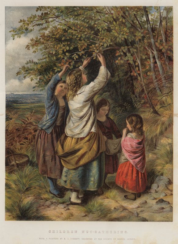 Gyerekdió-gyűjtés alkotó: Edward John Cobbett