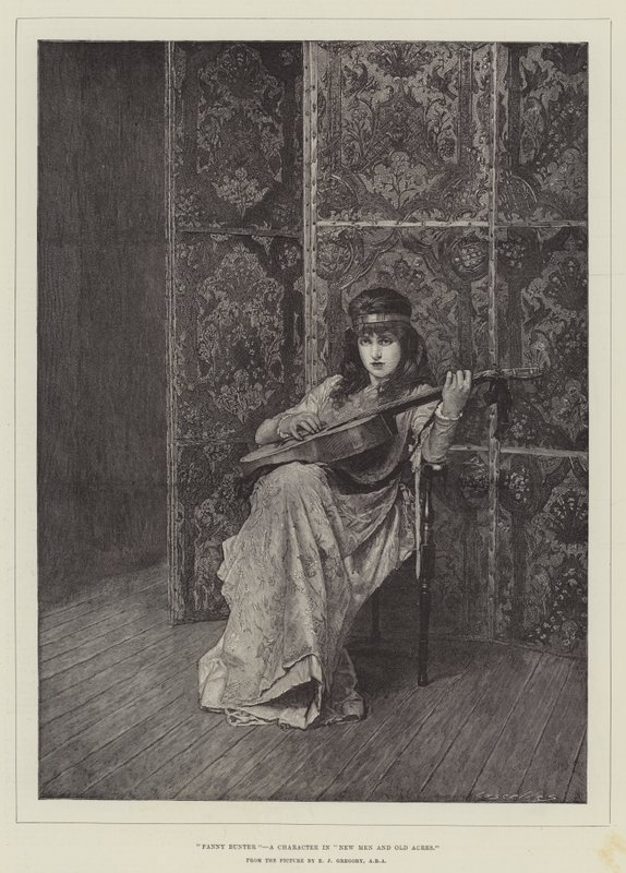 Fanny Bunter, a New Men és az Old Acres karaktere alkotó: Edward John Gregory