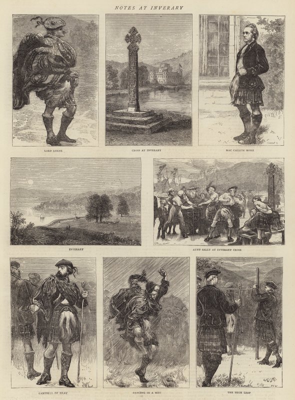 Jegyzetek az Inverarynél alkotó: Edward John Gregory
