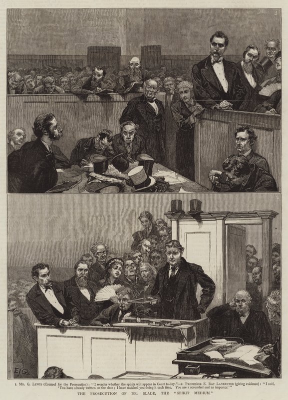 Dr. Slade ügyészsége, a Spirit Medium alkotó: Edward John Gregory