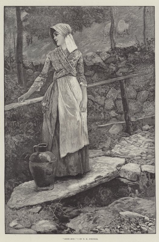 Viszontlátásra! alkotó: Edward Killingworth Johnson