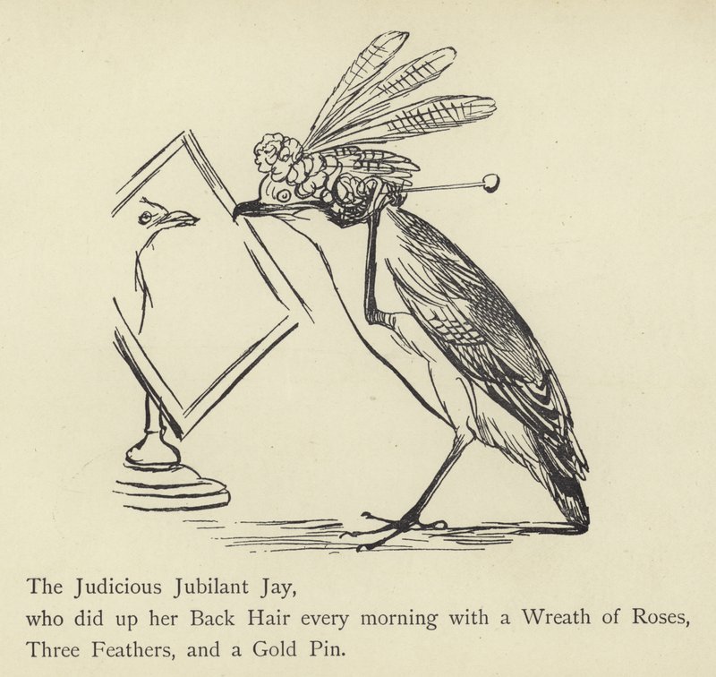 A bölcs jubiláns Jay alkotó: Edward Lear
