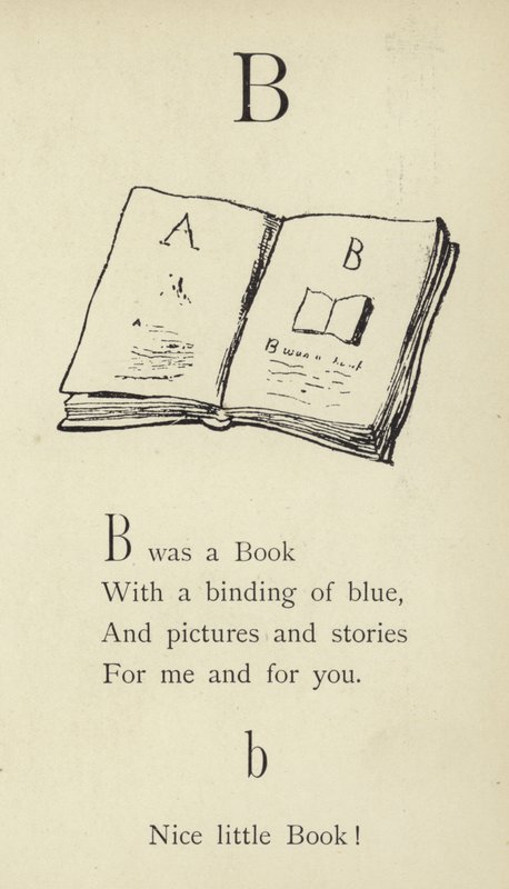 A B betű alkotó: Edward Lear