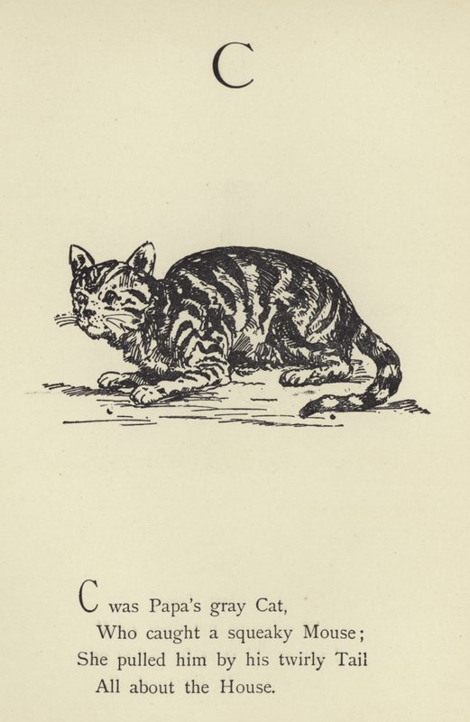 A C betű alkotó: Edward Lear