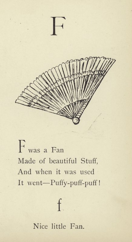 Az F betű alkotó: Edward Lear