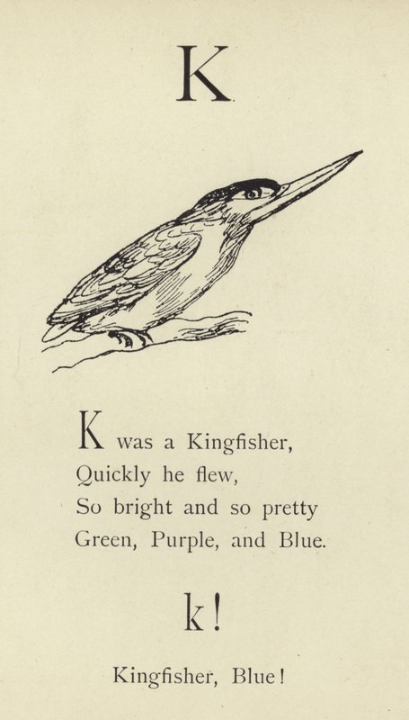A K betű alkotó: Edward Lear