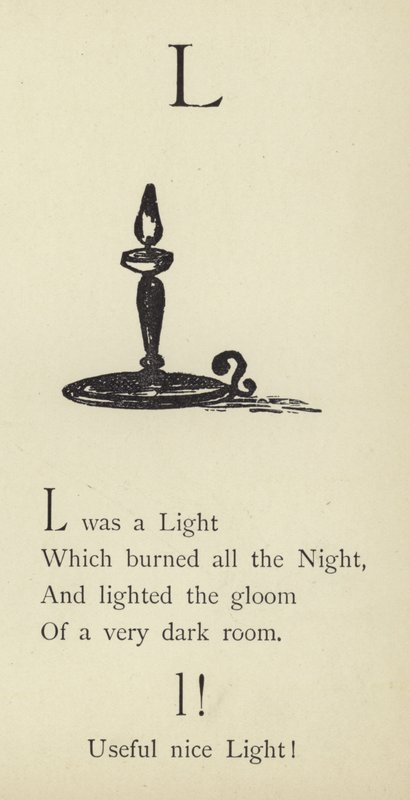 Az L betű alkotó: Edward Lear