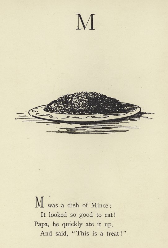 Az M betű alkotó: Edward Lear