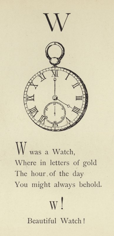 A W betű alkotó: Edward Lear