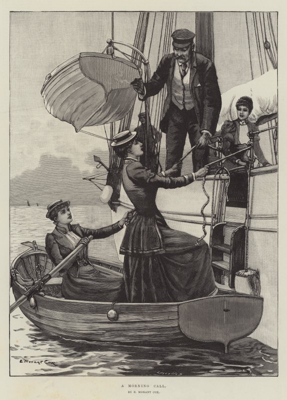 Reggeli hívás alkotó: Edward Morant Cox