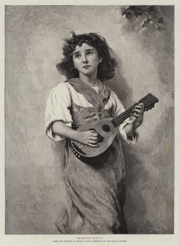 Mandolinata alkotó: Edward Patry