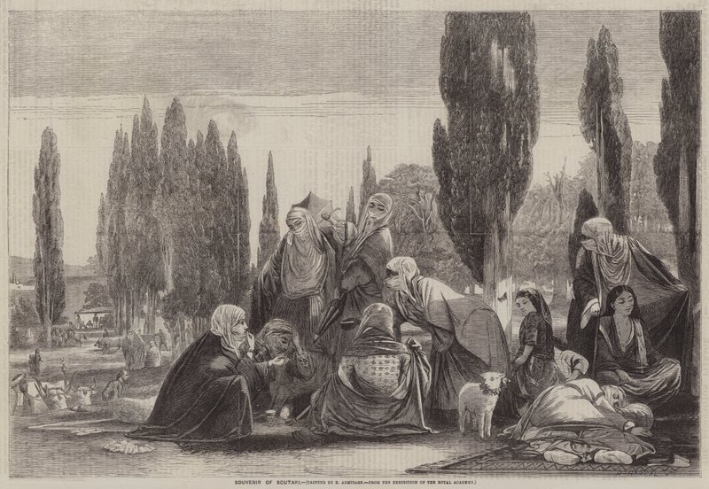 Scutari emléktárgy alkotó: Edward A. Armitage