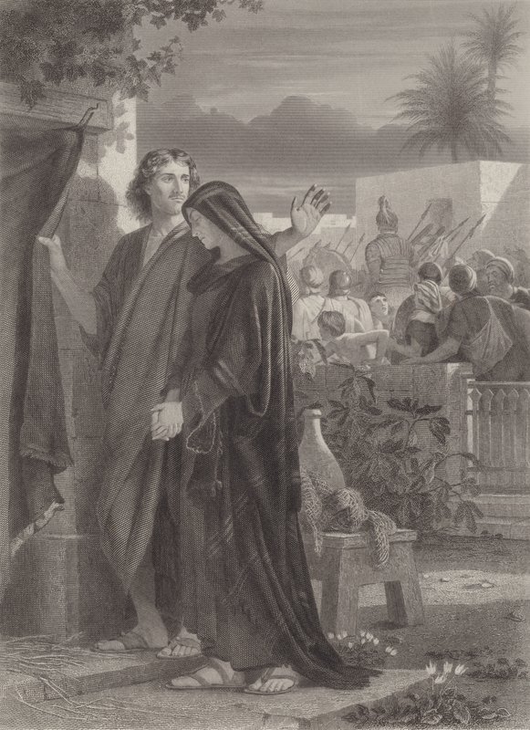 Szent János és Jézus anyja alkotó: Edward A. Armitage