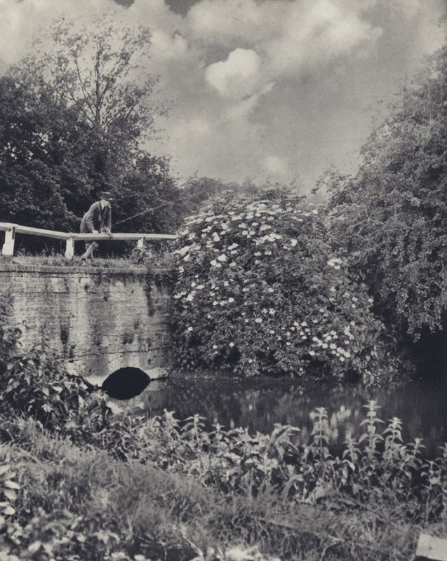 A csatorna hídja a Frays felett, Uxbridge (fekete-fehér fotó) alkotó: Edward Alfred Barton