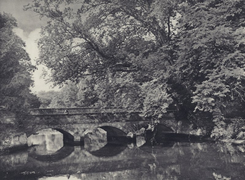 Wilton Bridge (fekete-fehér fotó) alkotó: Edward Alfred Barton