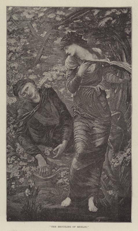 Burne-Jones úr, ARA, az Új Galériában alkotó: Edward Burne Jones