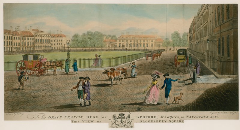 Bloomsbury Square, London alkotó: Edward Dayes