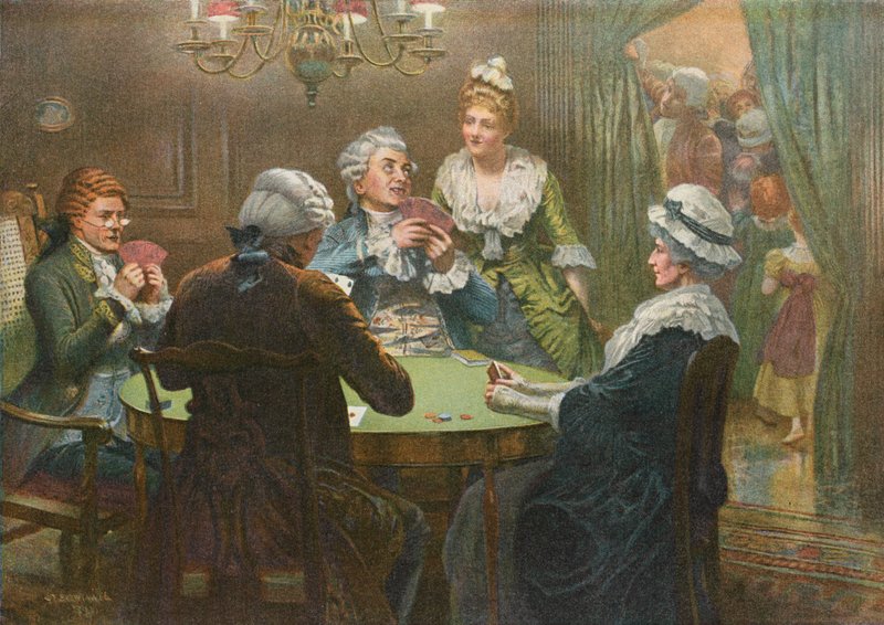 Karácsonyi whist party – szezonális körjátékokkal a fiatalabb generációknak alkotó: Edward Frederick Brewtnall
