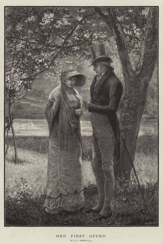Első ajánlata alkotó: Edward Frederick Brewtnall