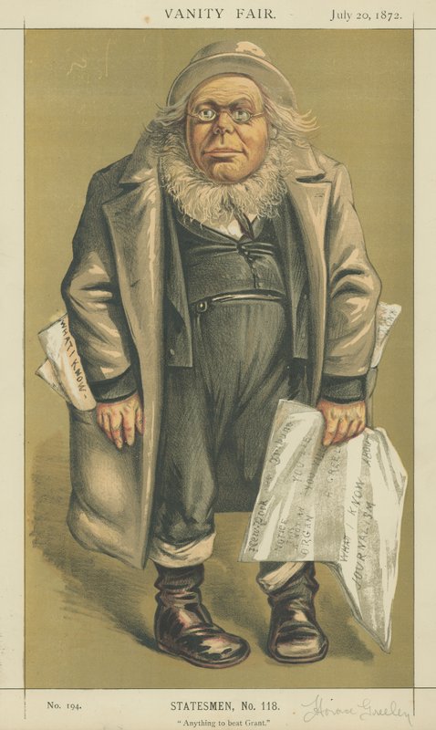 Horace Greeley úr alkotó: Edward Frederick Brewtnall