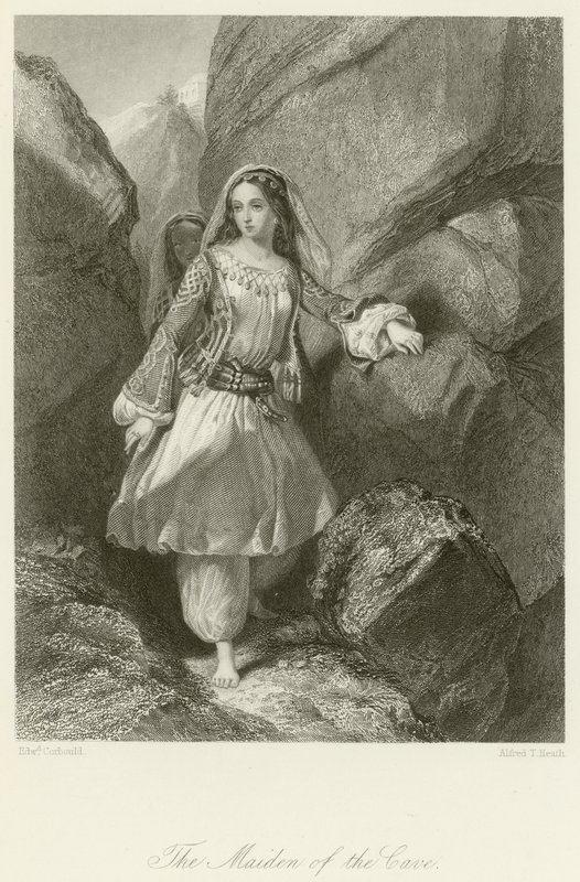 A barlang leánya alkotó: Edward Henry Corbould
