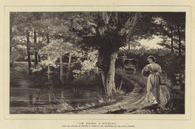 Fejős gravírozásra megyek alkotó: Edward Henry Fahey