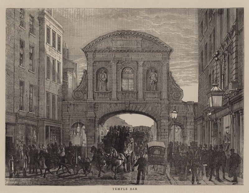 Temple Bar alkotó: Edward Henry Fahey