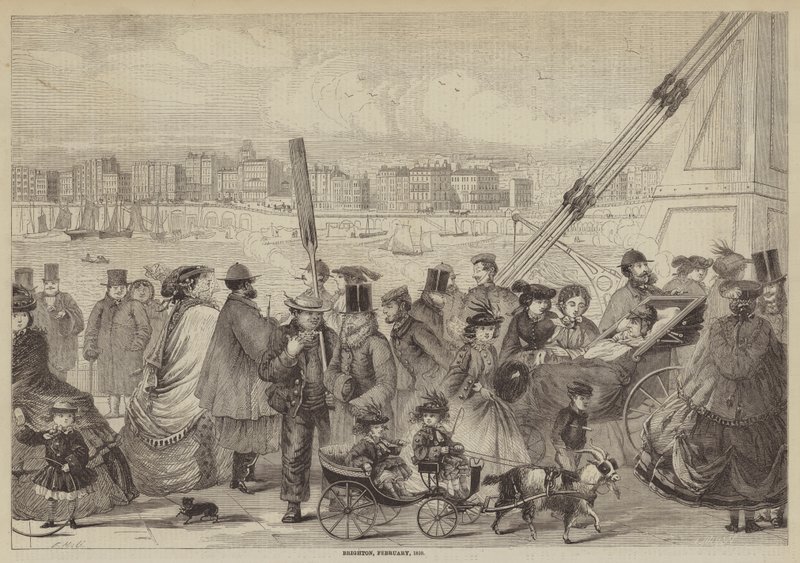 Brighton, 1859. február alkotó: Edward Hull