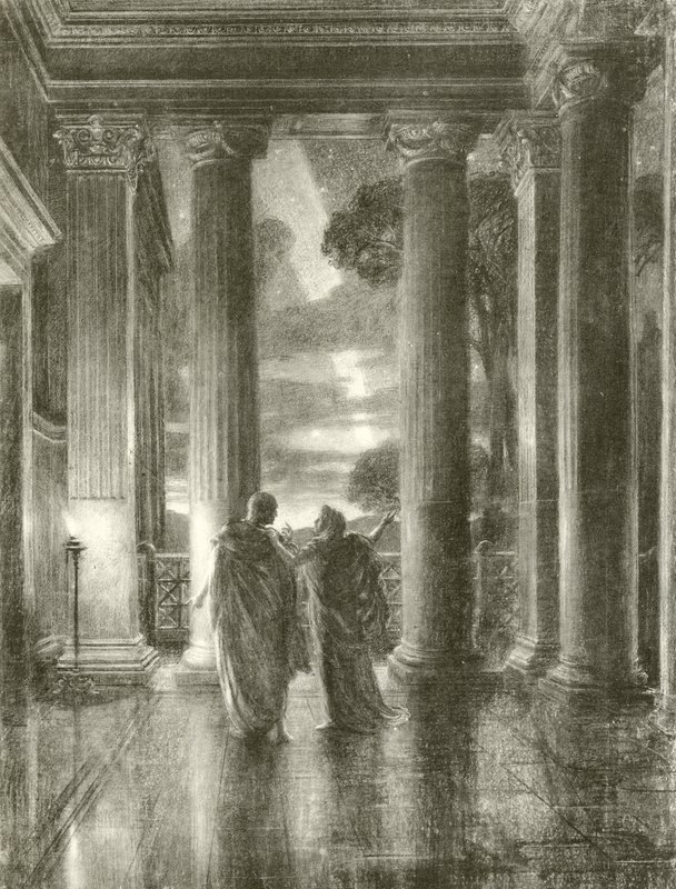 Március ideái (mélynyomás) alkotó: Edward John Poynter