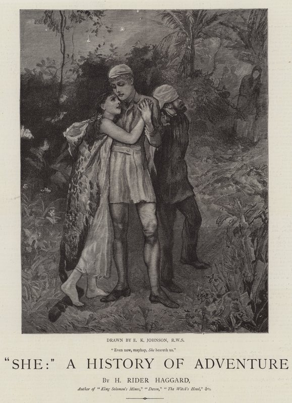 Ő, A kaland története alkotó: Edward Killingworth Johnson
