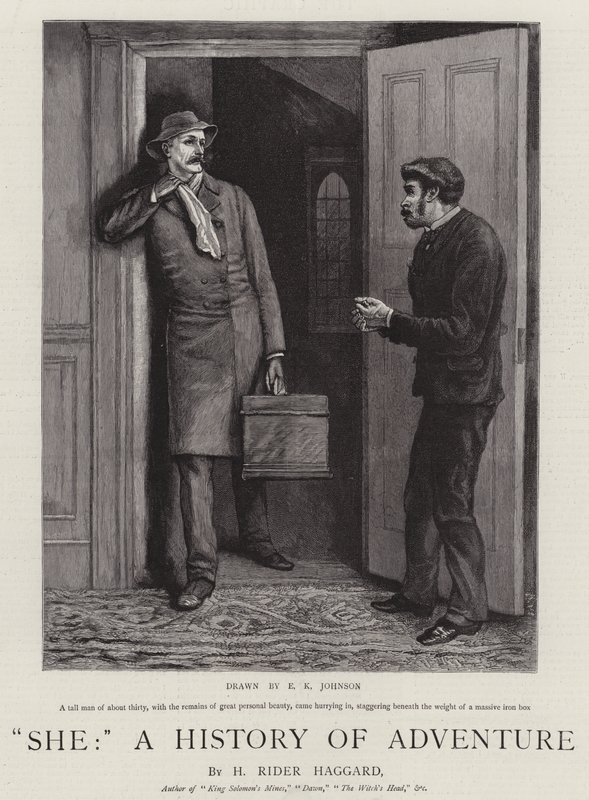 Ő, A kaland története alkotó: Edward Killingworth Johnson