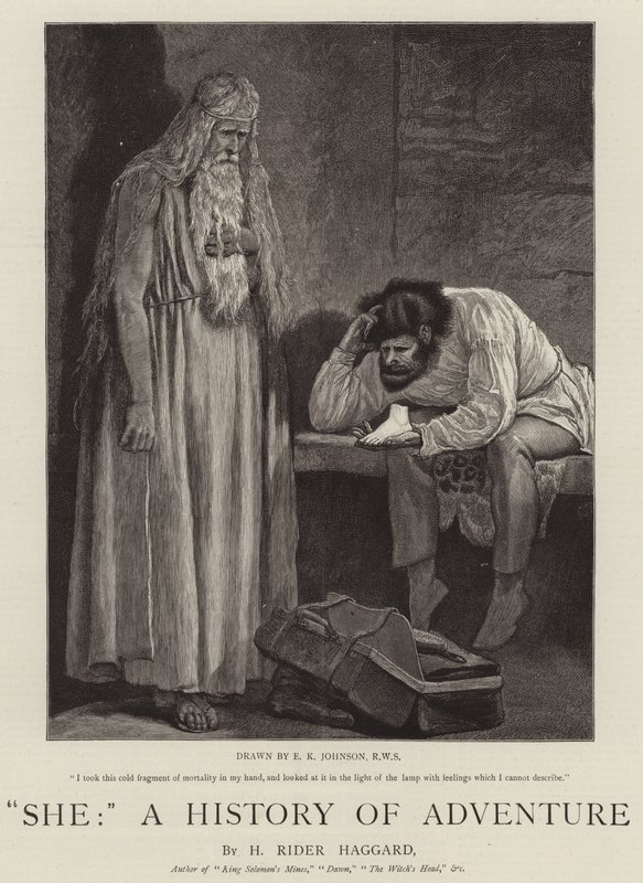 Ő, A kaland története alkotó: Edward Killingworth Johnson