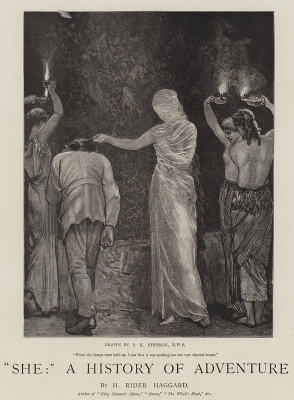Ő, A kaland története alkotó: Edward Killingworth Johnson