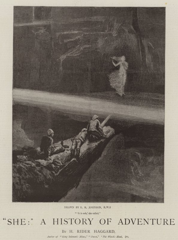 Ő, A kaland története alkotó: Edward Killingworth Johnson