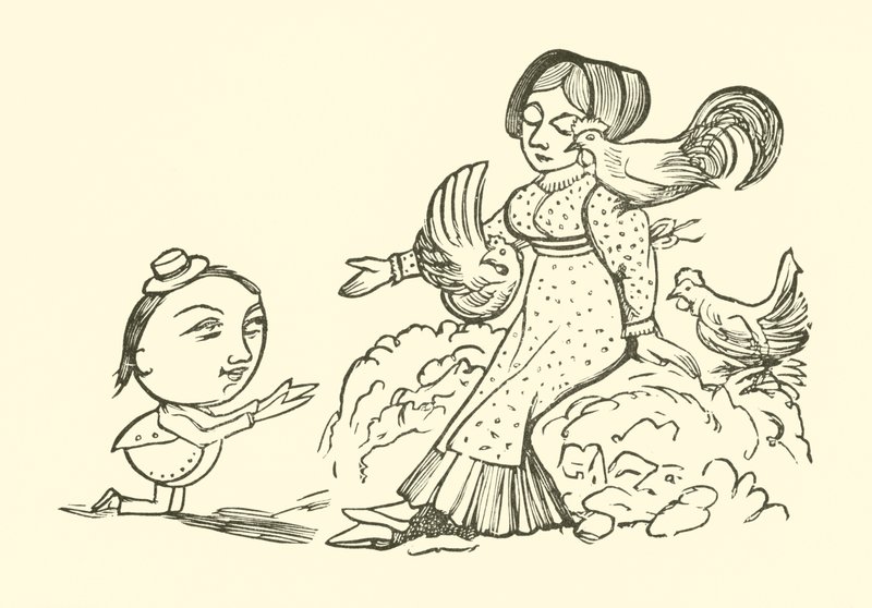 A Yonghy-Bongy-Bo udvarlása (metszet) alkotó: Edward Lear
