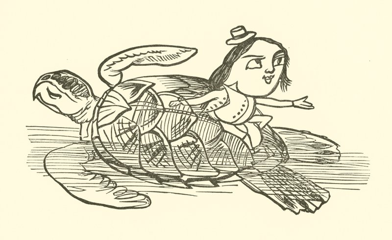 A Yonghy-Bongy-Bo udvarlása (metszet) alkotó: Edward Lear