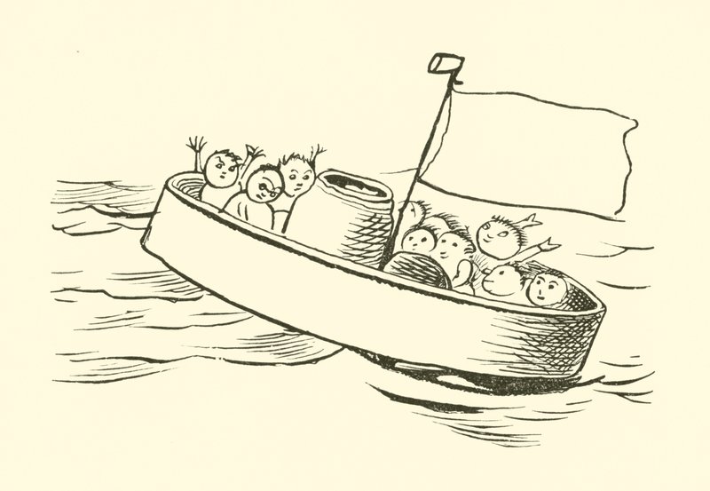 The Jumblies alkotó: Edward Lear