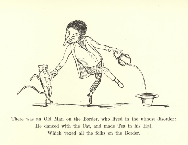 Volt egy Öreg a határon, aki a legnagyobb rendetlenségben élt alkotó: Edward Lear